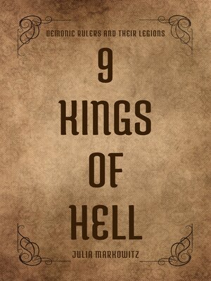 cover image of 9 Kings of Hell